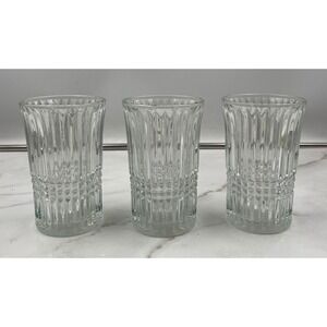 VTG Fostoria Aspen Highball Glass 144246 Clear Set of 3